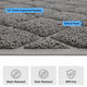 Macro view of 1/3-inch thick mesh mesh coils with water-resistant, stain-resistant, and BPA-free feature icons