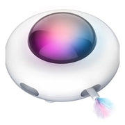 UFO flying saucer cat toy from paw vortex.