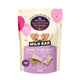 Front packaging of Wellness Old Mother Hubbard and Milk Bar collaboration p'nutty b-day party small dog biscuits in a 10 oz bag.