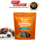 Zesty Paw Lil' Zesties Calming Squares packaging with a puppy.