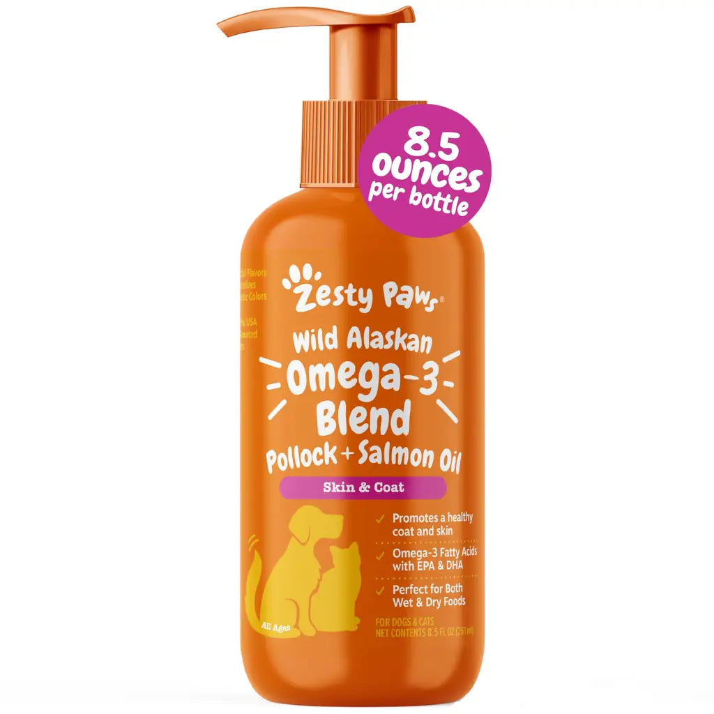 Zesty Paws Wild Alaskan Salmon Oil