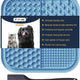 Zonopy non-slip food-grade silicone licking mat for cats and dogs in classic blue.